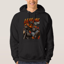 Custom Fall Pumpkin Graphic, Leaf Me Alone