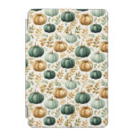Custom Fall Pumpkin Photo Frame iPad Mini Cover