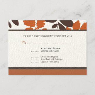Custom Fall Response Card