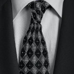 Custom Family 16-Photo Pattern Neck Tie<br><div class="desc">This distinctive personalized diamond photo pattern features a unique monochrome design, available in a selection of 8 different colors and comprised of 16 customizable images. (You can upload the same image multiple times if you have fewer than 16.) The goal of the design is to produce a classic pattern that...</div>