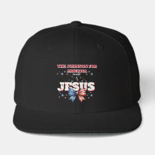 Custom Family America Needs Jesus Visor Hat