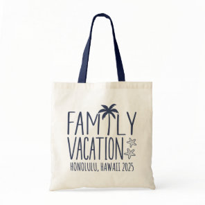 Custom Family Beach Vacation Group Matching  Tote Bag