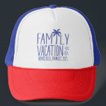 Custom Family Beach Vacation Group Matching  Trucker Hat<br><div class="desc">Make your custom family beach vacation unforgettable with this custom matching family trip group t-shirt! This t-shirt is ideal for summer getaways and group photos.</div>