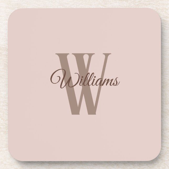 Custom family  beverage coaster (Front)