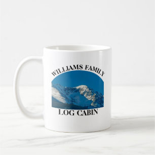 Custom Family Cabin Blue Mountain Colorado Home Coffee Mug