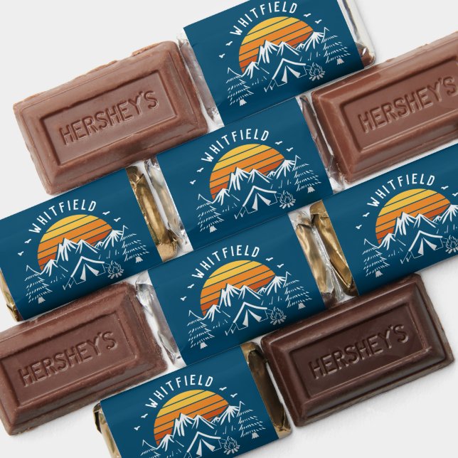 Custom Family Camping Vacation Hershey's Miniatures (Assorted)