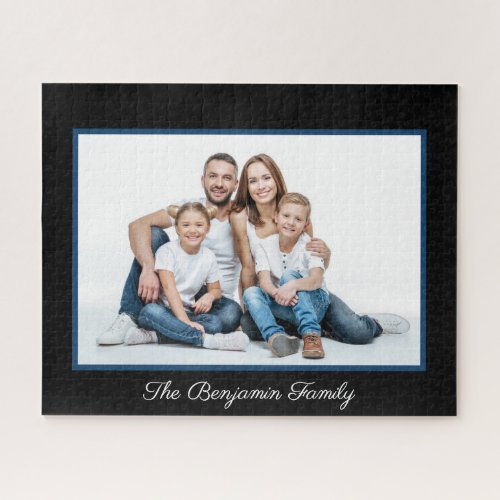 Custom Family Children Kids Photo Personalize Jigsaw Puzzle