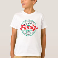 Custom Family Christmas Group Matching Name Year