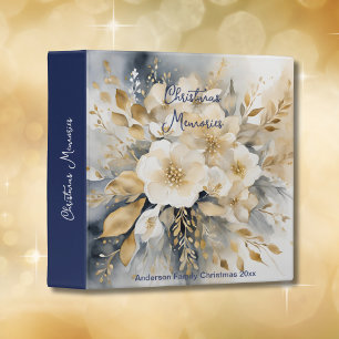 Custom Family Christmas Memories 3-Rind Binder