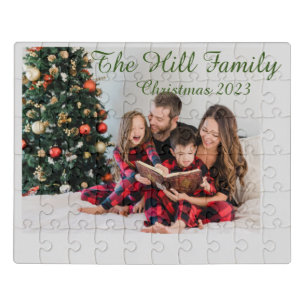 Custom Family Christmas Puzzle