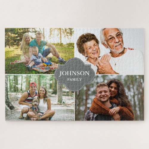 Custom family Collage multi photos Jigsaw Puzzle