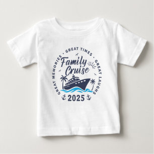 Custom Family Cruise Group Matching Cruise Trip Baby T-Shirt