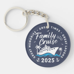 Custom Family Cruise Group Matching Cruise Trip Keychain