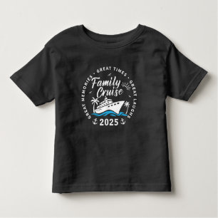 Custom Family Cruise Group Matching Cruise Trip Toddler T-shirt