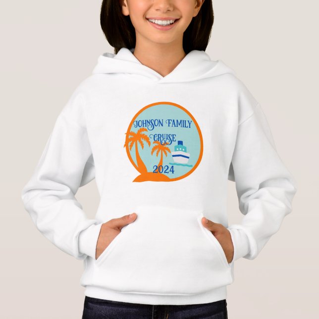 Custom Family Cruise Hoodie (Front)