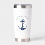 Custom Family Cruise Ship Nautical Anchor Swag Insulated Tumbler