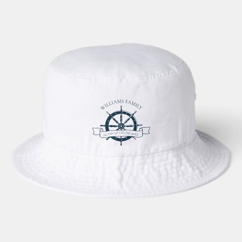 Custom Family Cruise Ship Nautical Wheel Vacation
