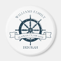Custom Family Cruise Ship Wheel Nautical Vacation
