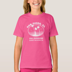Custom Family Friends Beach Vacation Matching T-Shirt