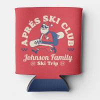 Custom Family Friends Group Ski Trip Snowboard
