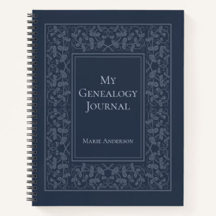Custom Family Genealogy Ancestry Journal
