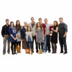 Custom Family Group Photo Cutout Sculpture