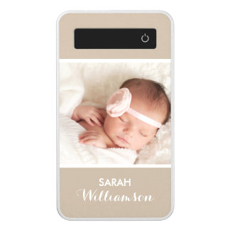 Custom Family Kids Personal Photo Portrait Power Bank