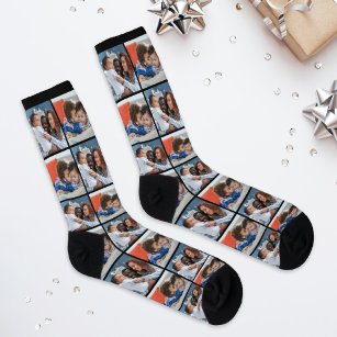Personalized Gymnastics Christmas Design Socks — Potter's Printing