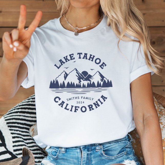 Custom Family Lake Camping Vacation Group Matching T-Shirt (Custom Family Lake Camping Vacation Group Matching T-Shirt)