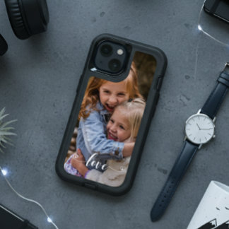 Custom Family Love Handwritten Photo Personalized iPhone 13 Case