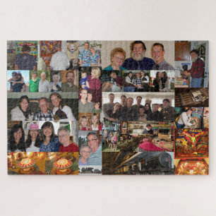 Custom Family Memories Jigsaw Puzzle