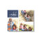 Custom Family Monogram Photo Collage Canvas Print