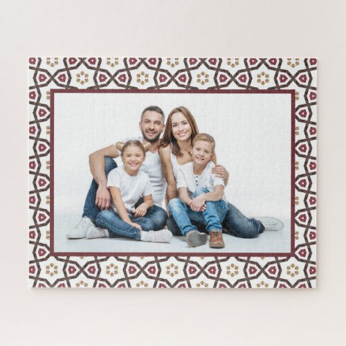 Custom Family Mother Father Photo Personalize Jigsaw Puzzle