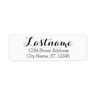 30 Custom Bee Personalized Address Labels 