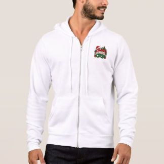 Custom Family Name Christmas Crew Hoodie