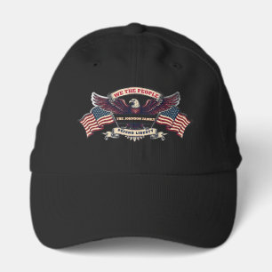 Custom Family Name Eagle Patriot Performance Cap