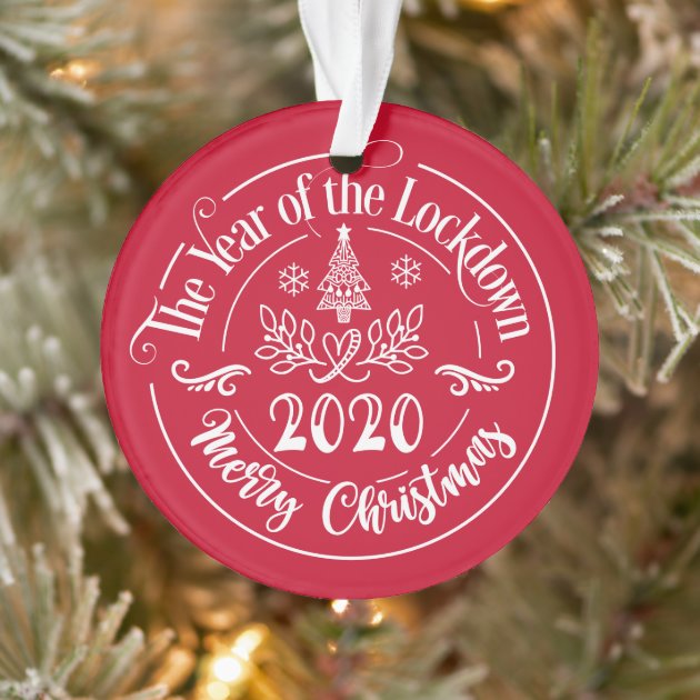 2020 Custom Family Christmas Ornament