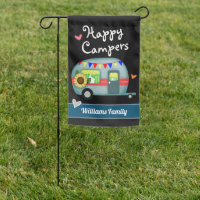 Custom Family Name Happy Campers