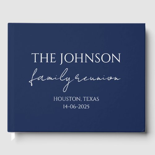  Custom Family Name Memory Blue Family Reunion 