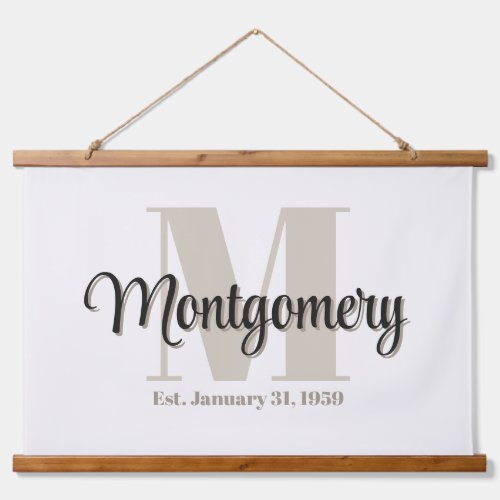 Custom Family Name Sign Established Gift Idea 