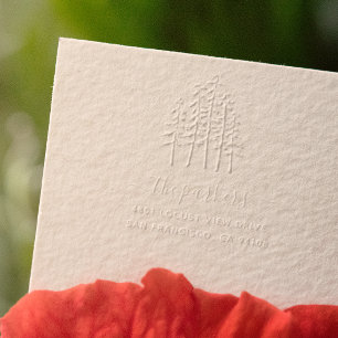 Custom Family Name Signature Return Address Embosser