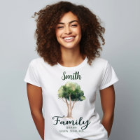 Custom Family Nature Tree Reunion