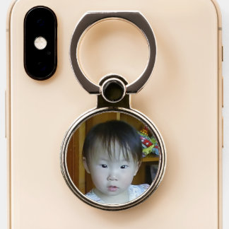 Custom Family or Child Photo Personalized Phone Ring Stand