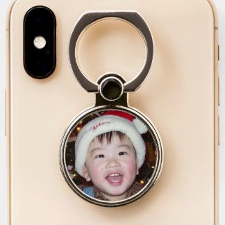 Custom Family or Child Photo Personalized Phone Ring Stand