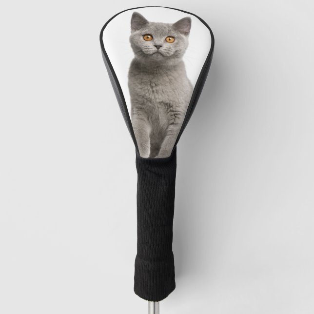 Custom Family Pet Photo Golf Head Cover (Front)