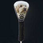 Custom Family Pet Photo | Monogrammed Golf Head Cover<br><div class="desc">A custom family pet photograph golf club head protector that features yours or your gift recipient's monogram. *******If your photo happens to get cut off, use the 'edit this design' or 'customize further' function to add it to the club. Place it and resize it to how you think it looks...</div>