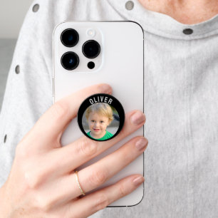 Custom Family Photo and Name  PopSocket