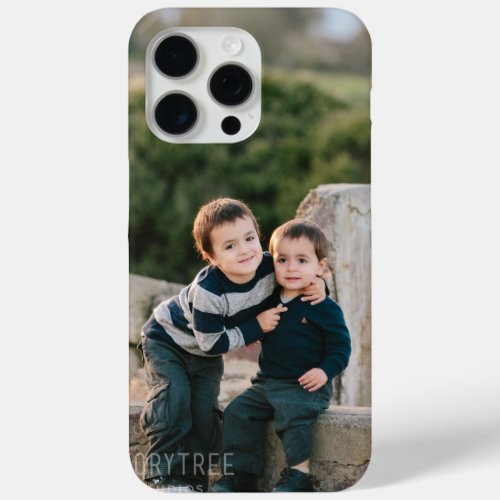 Custom Family Photo iPhone 15 Pro Max Case