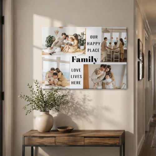 Custom Family Photo Collage Gallery Wrap