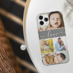 Custom Family Photo Collage Love Script iPhone 15 Plus Case<br><div class="desc">Elevate your iPhone experience with this Custom Family Photo Collage Love Script iPhone 15 Plus Phone Case. This personalized phone case is more than just a protective accessory; it's a cherished keepsake that combines the warmth of family photos with a touch of love script, creating a unique and meaningful design....</div>